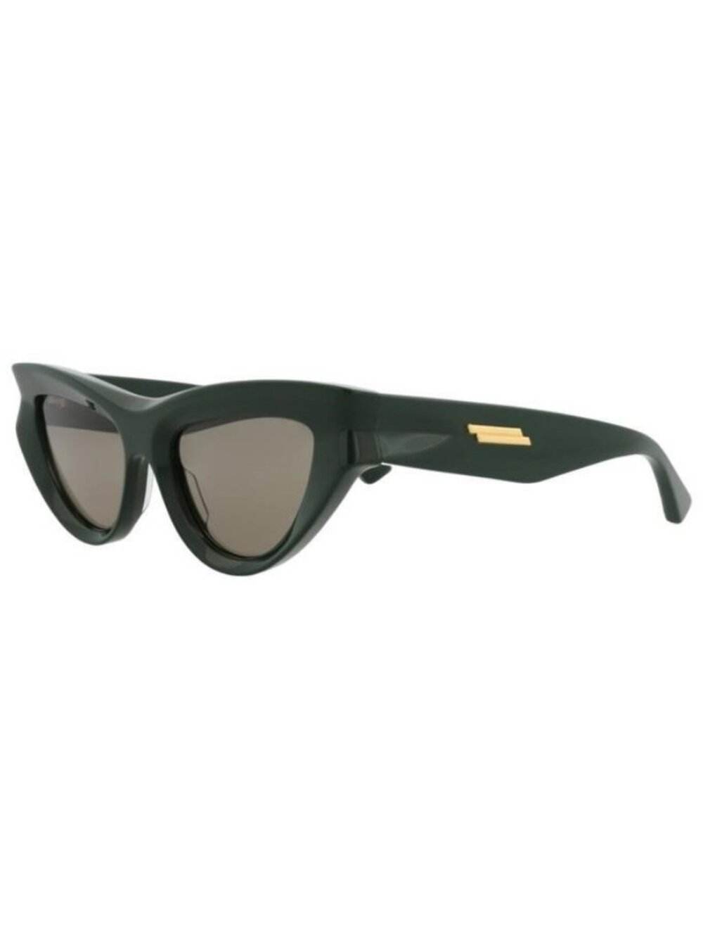 New Bottega Veneta Womens Cat Eye Green Green Green Fashion Designer Sunglasses